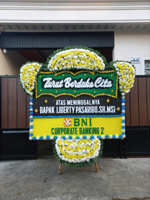 Papan Bunga Duka di Cikarang