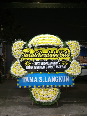 Papan Bunga Duka di Cikarang