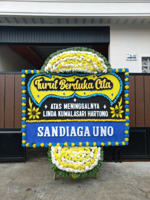 Papan Bunga Duka di Cikarang